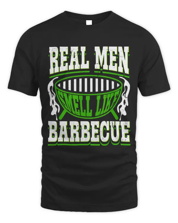 Mens Meat Smoking Design For Barbecue Lover Smell Like Barbecue 1