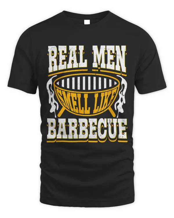 Mens Meat Smoking Design For Barbecue Lover Smell Like Barbecue 2