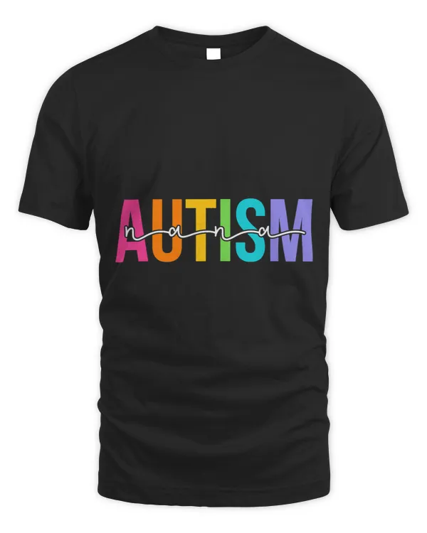 Womens Proud Autism Nana Autism Child Acceptance Autism Awareness