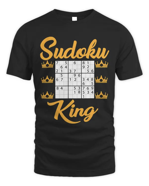 Mens Sudoku King Outfit Puzzle Games For Men