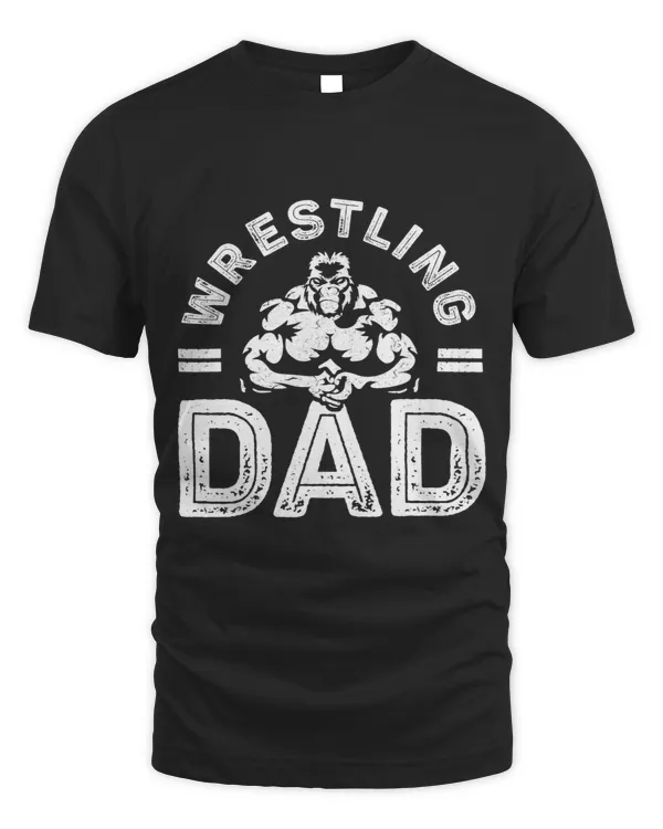 Mens Wrestling Dad Shirt for Men Wrestle Lover Daddy Wrestler