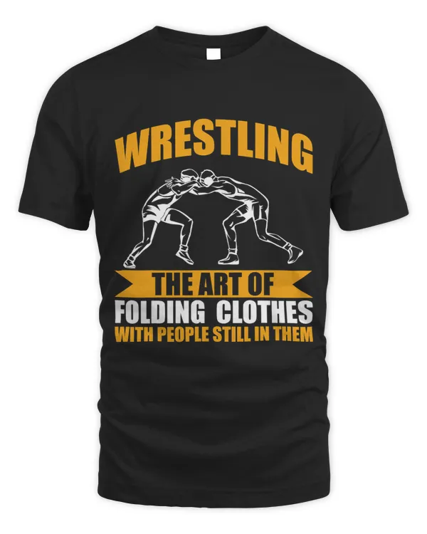 Mens Wrestling The Art Of Folding Clothes With People Wrestler