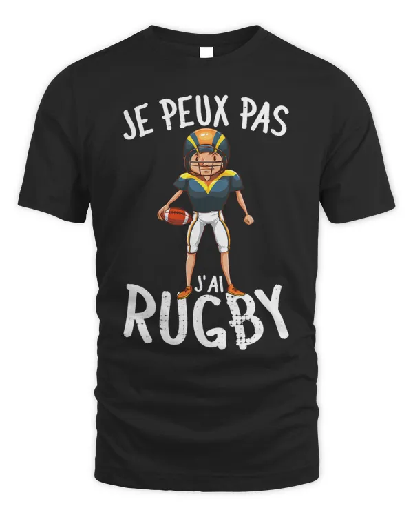 Kids Rugby Player Jersey Je Peux Pas Jai Rugby Rugby