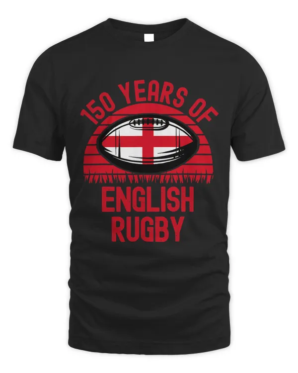 150 Years of English Rugby Fans Football Mens England Rugby