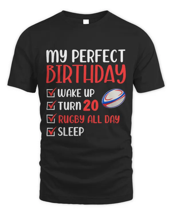 20 Year Old Rugby Birthday Party 20th Player