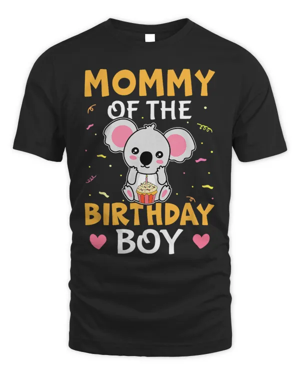 Mommy Of The Birthday Boy Koala Bear For Girls