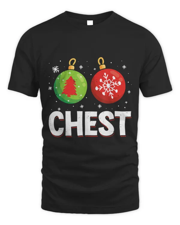 Funny Chest Nuts Matching Chestnuts Christmas Couples Chest