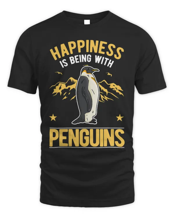 Penguin Happiness is being with Penguins 100 Penguins