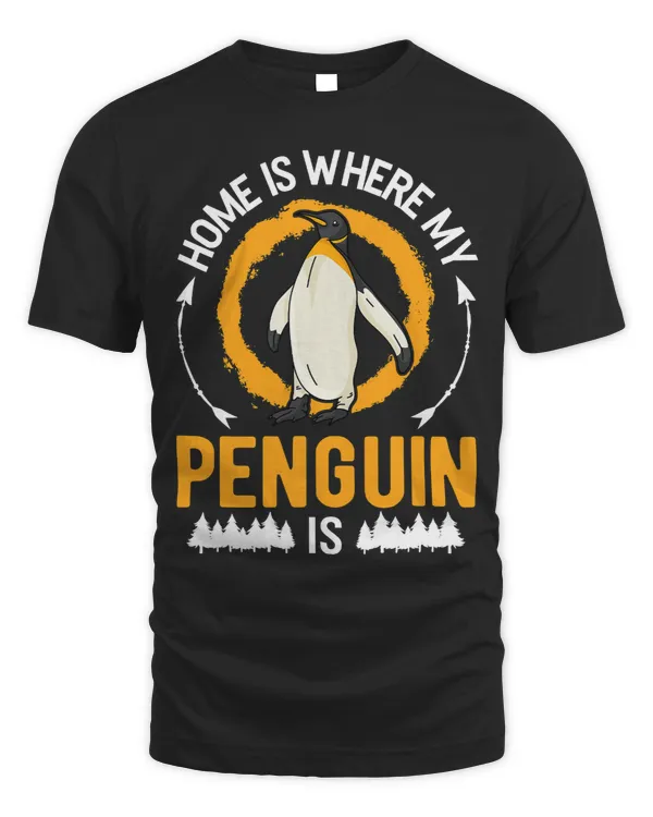 Penguin Home is where my Penguin is 92 Penguins