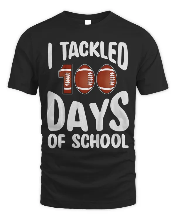Kids Kids I Tackled 100 Days of School Teachers Rugby Player