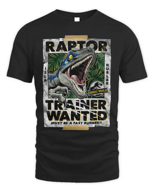 Jurassic World Raptor Trainer Wanted Poster