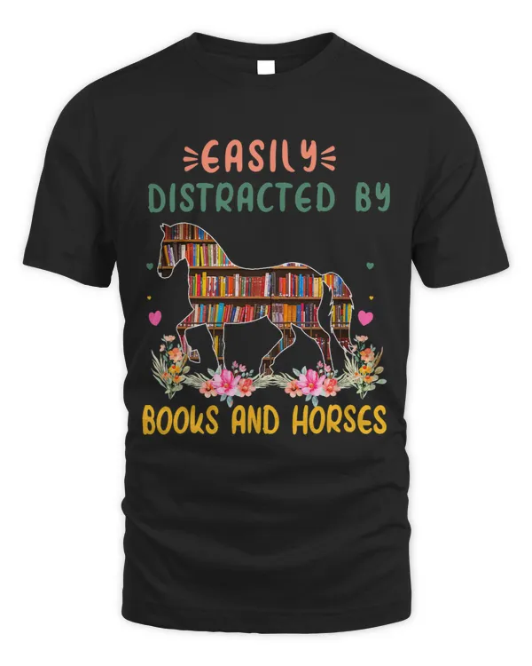 Reading Book easily distracted by books and horses horse Riding Girls 1 Reader