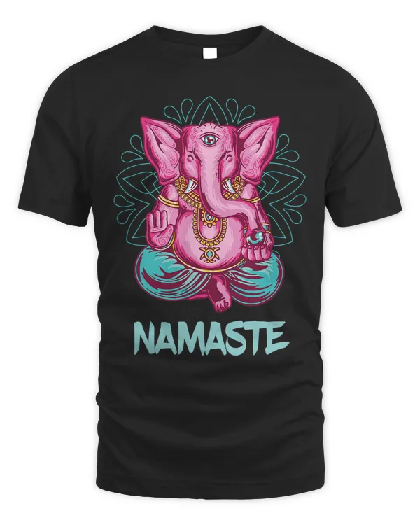 Mandala Meditation Ganesha Yoga Lotus Seat Namaste