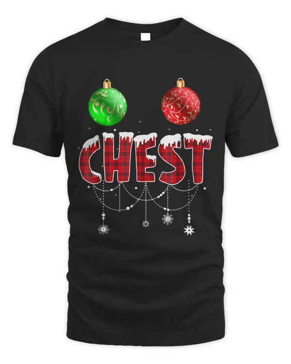 Chest Nuts Christmas Funny Matching Couple Chestnuts 2