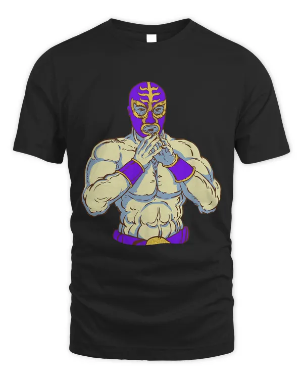 Amateur Wrestling Fighter Retro Lucha Libre