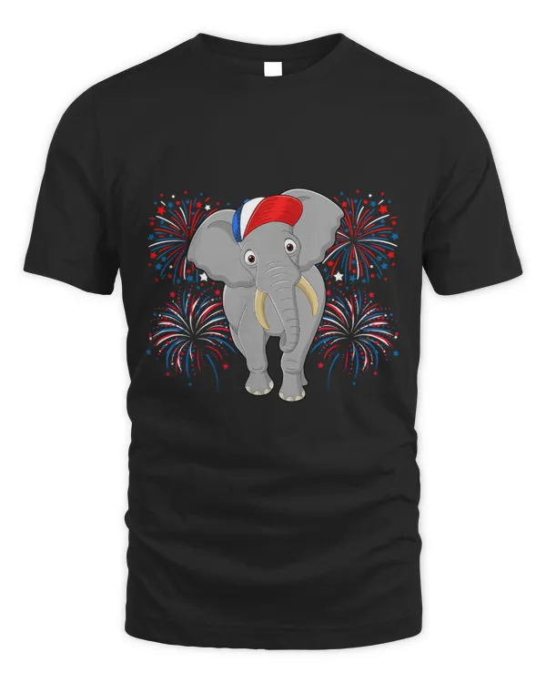 Elephant 4th Of July American Flag Fireworks Costume Animal