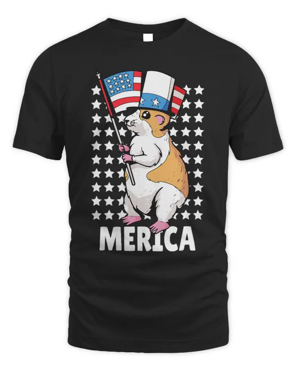 4th of July Independence Day USA American Guinea Pig