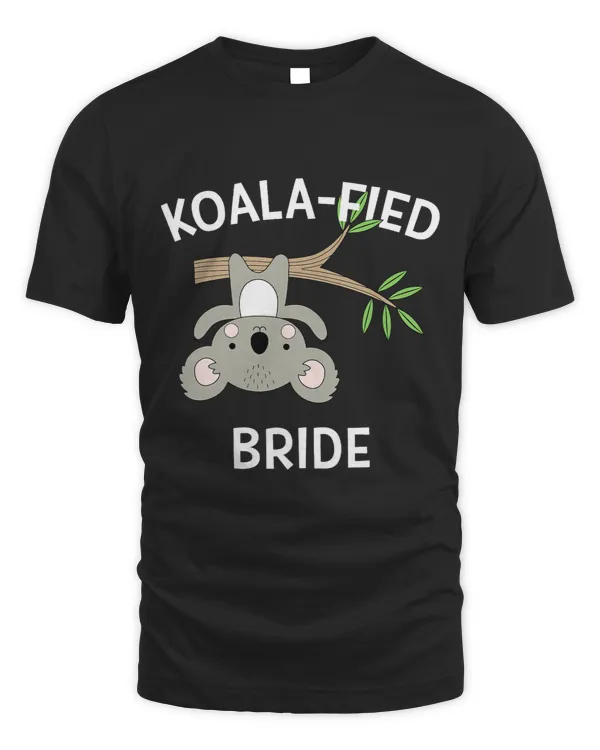 Funny Bride Koala Pun Koalafied