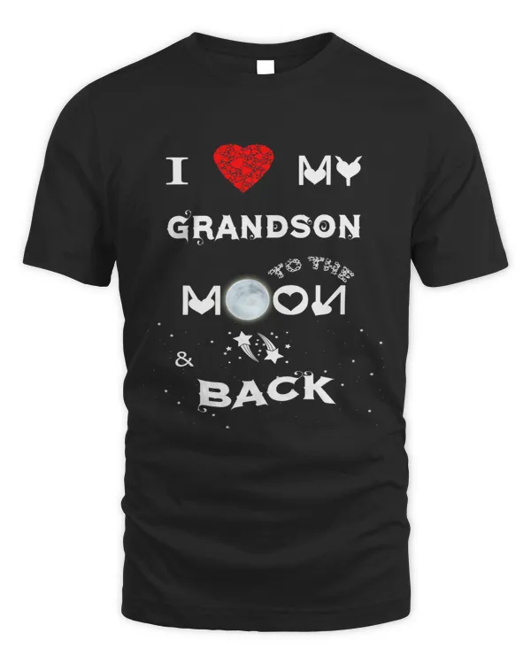 I Love My Grandson to the Moon and Back