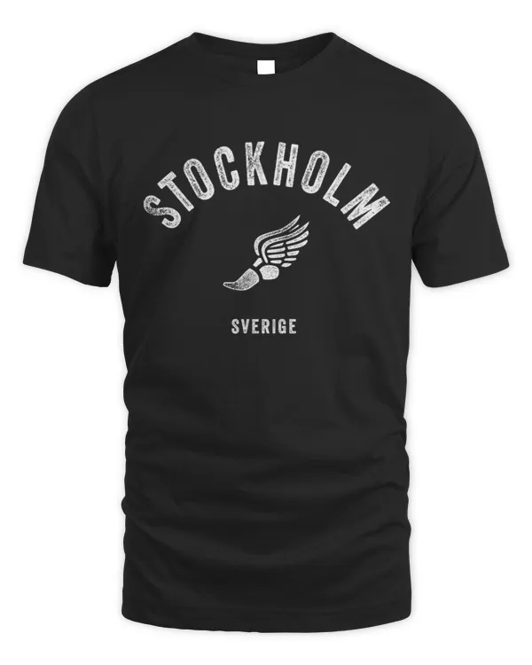 Stockholm Sweden Vintage Running Sports Desi