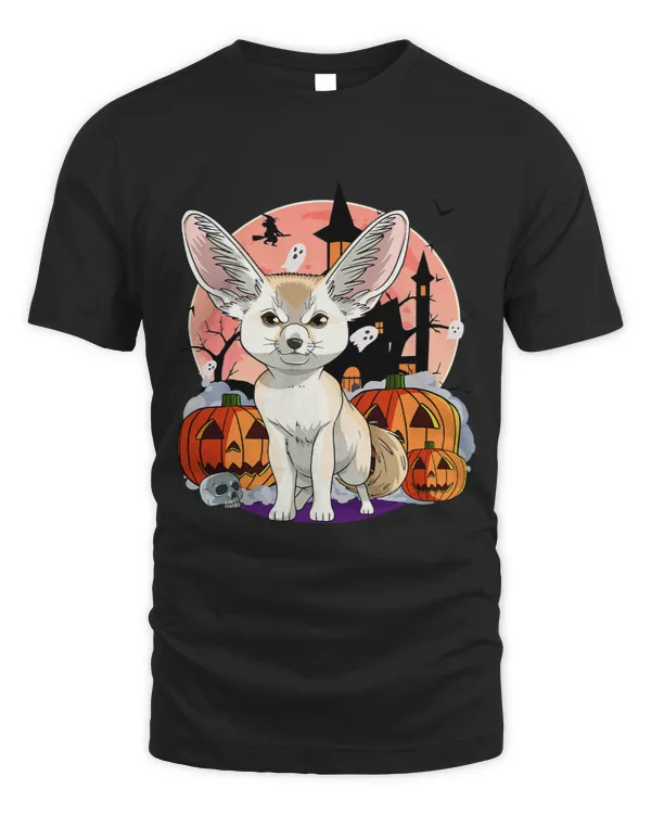 Fennec Fox Halloween Witch Pumpkin