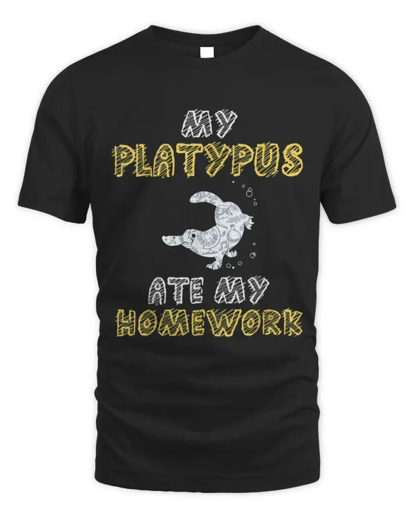 My Platypus Ate My Homework Monotreme Kid Back To School22