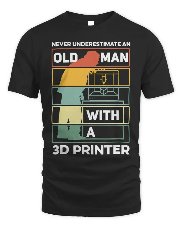 3D Printing Service Business Owner 3D Printer Lovers Senior