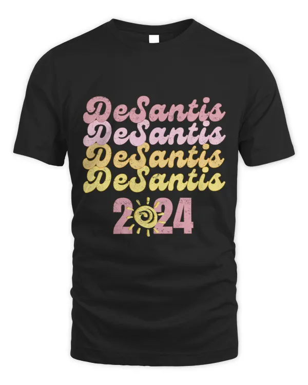 DeSantis 2024 Florida Sun Retro Beachy Vibes Election