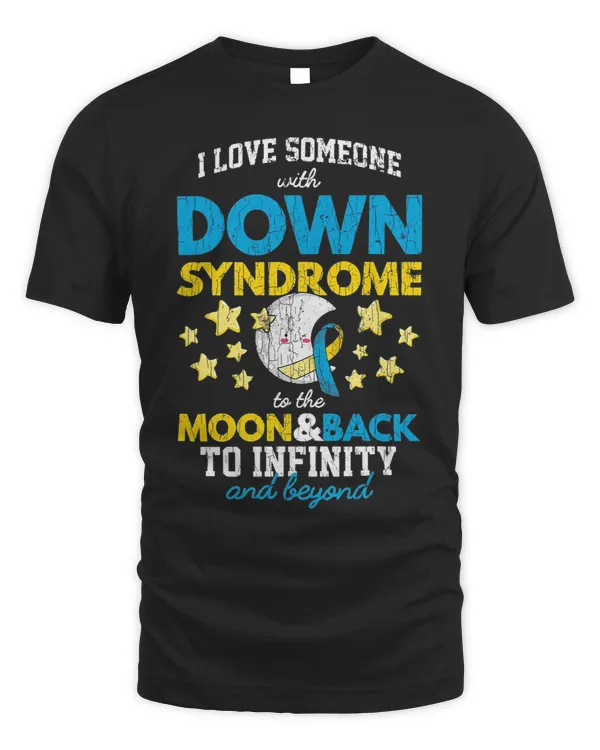 I love someone with down syndrome moon baby down syndrome