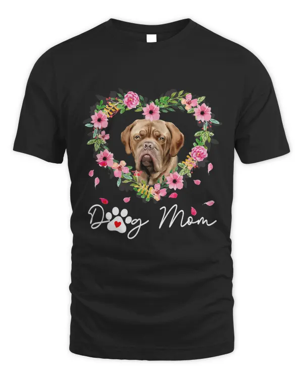Cute French Mastiff Mom Flower Dog Lover Gifts