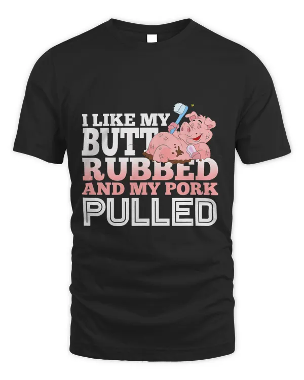 Funny Grilling Shirt BBQ T Shirt Pulled Pork Shirt Smoke Pig