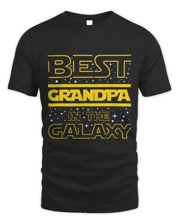 Mens Best Grandpa In The Galaxy 2Granddad Papa