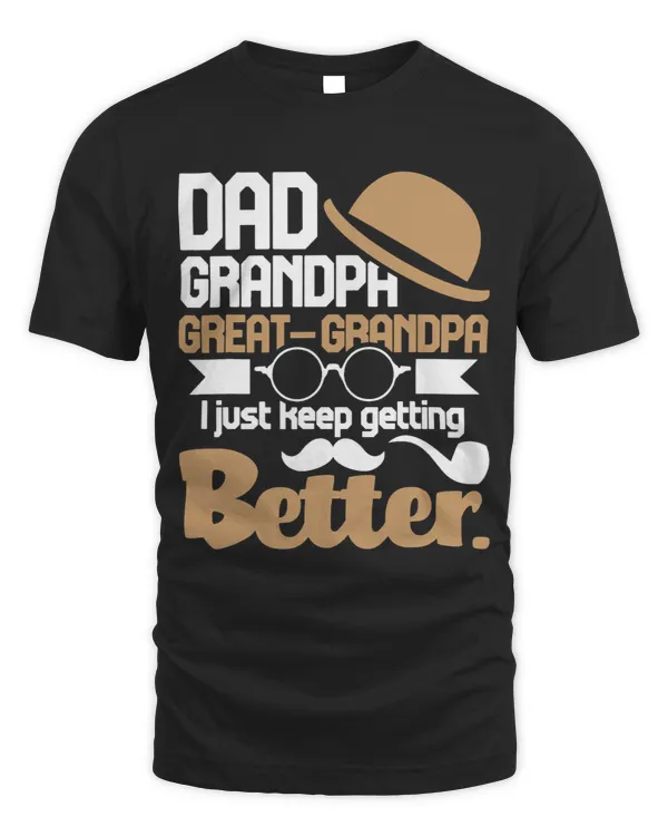 Mens Dad Grandpa GreatGrandpa 2Granddad Papa