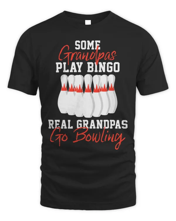 Mens Funny Bowling Gift For Grandpa or Dad