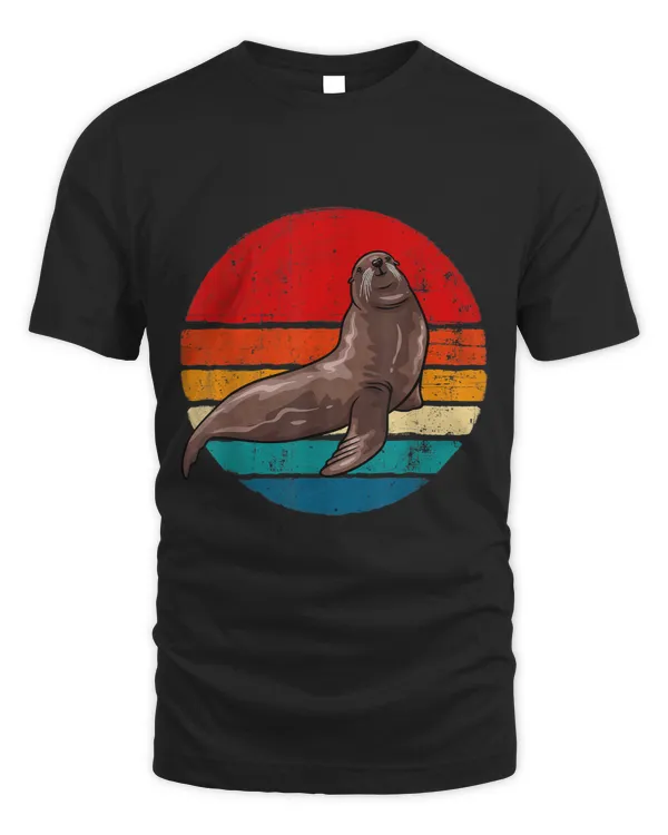Seal Tshirt Retro Seal Tee Seal Lover Shirt Seal