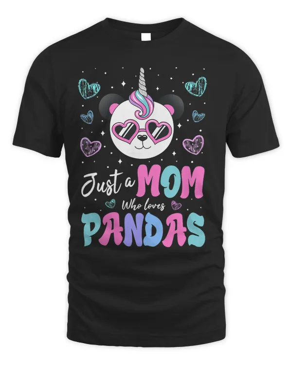 Panda Mom women cute gift Momma Mothers Day Son Daughter