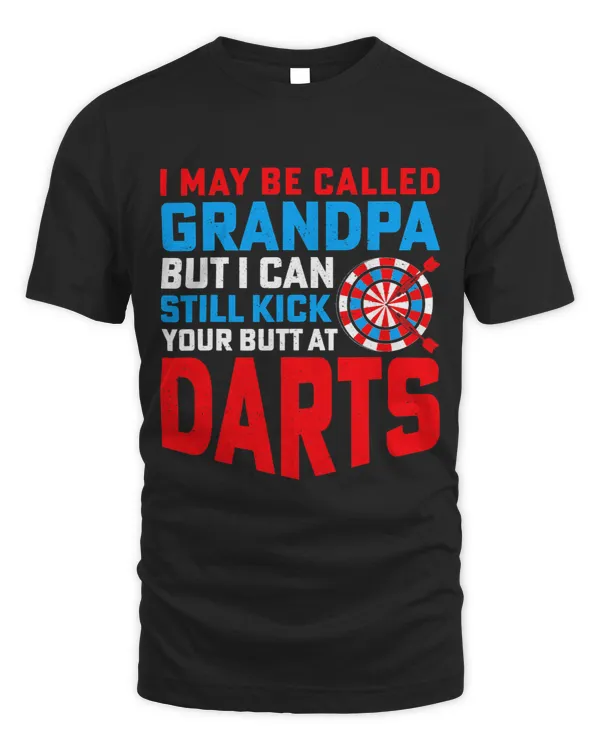 Mens I May Be Called Darts Grandpa 2Mens Dart Lover Grandad