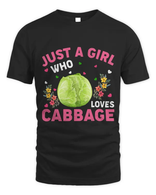 Cabbage Vegetable Lover Just A Girl Who Loves Cabbage