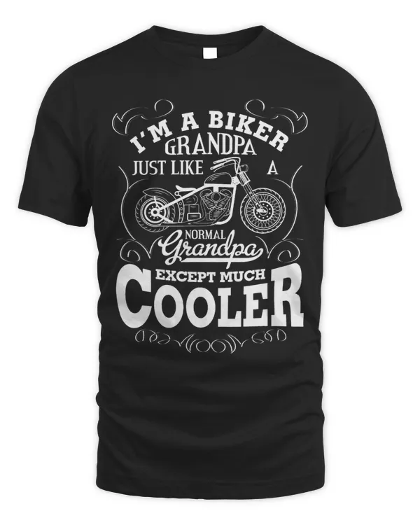 Mens Motorcycle Vintage Motorcycles Lover Cool Grandpa Biker