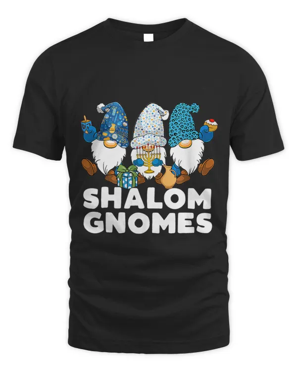Shalom Gnomes Funny Jew Hanukkah Pajamas Chanukah Women