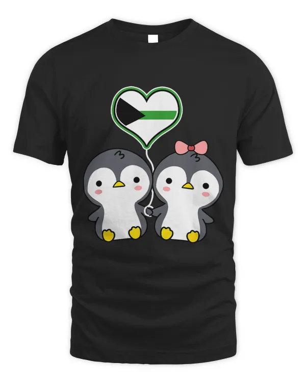 Penguin Couple Demiromantic Pride