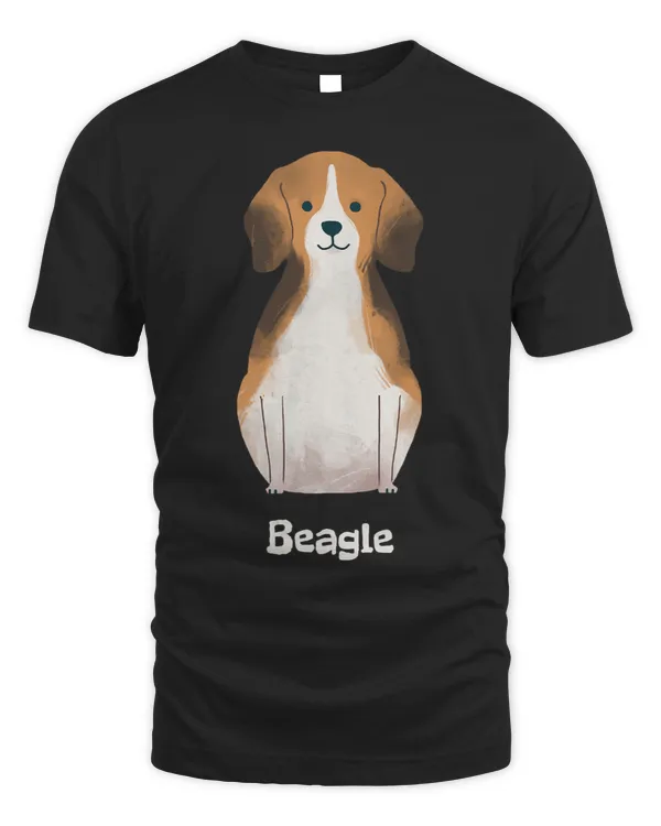 Watercolor Cute Beagle Puppy Dog Lover