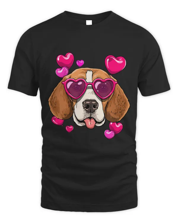 Valentines Day Beagle Heart Couples Love Day Beagle Lover172