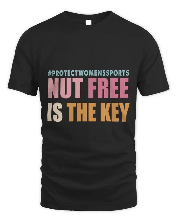 Vintage Nut Free Is The Key Protect Women Sports Feminist