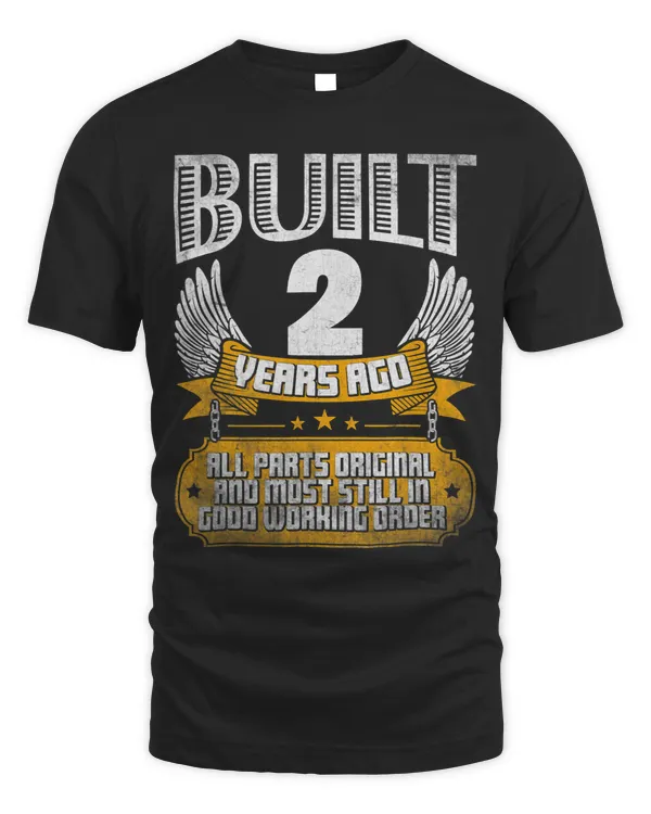 Funny 2nd Birthday Shirt BDay Saying Age 2 Years Joke