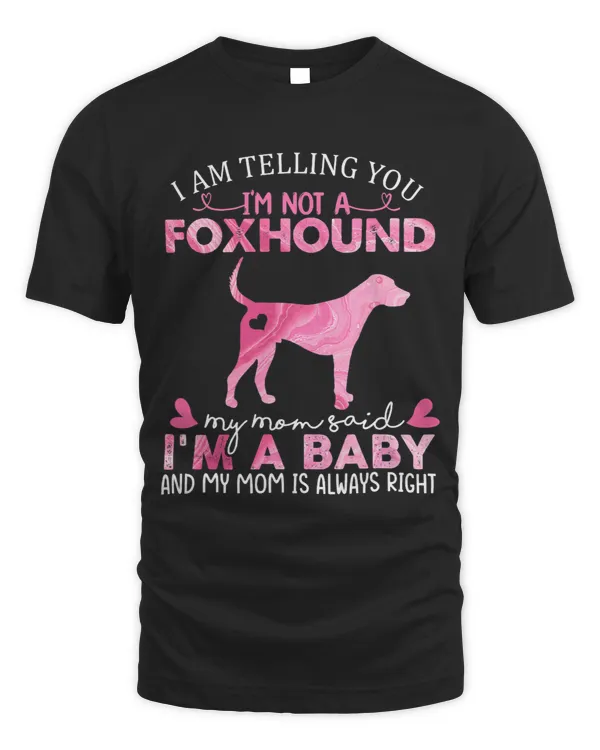 Foxhound Mom Baby Funny Cute Dog Owner Pet Lover Christmas