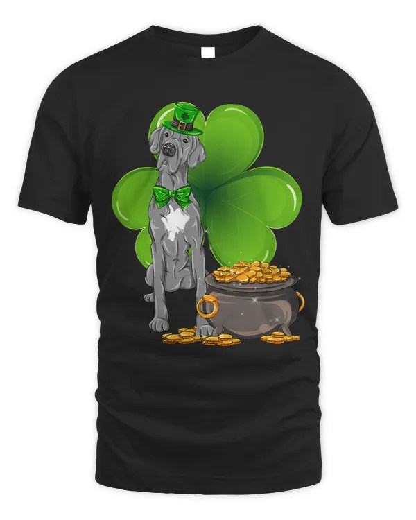 St Patricks Day great dane Shamrock Pet Dog Lover