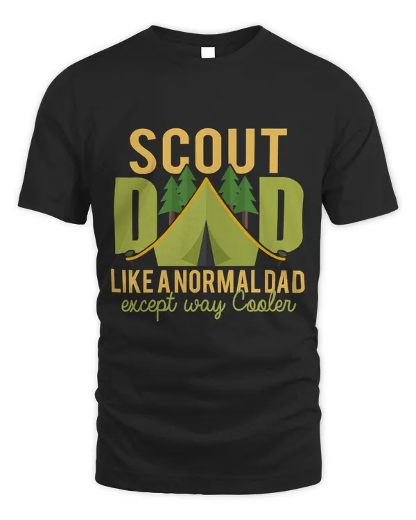 Adventurous Scout Dad Like a normal Dad Scouting lovers