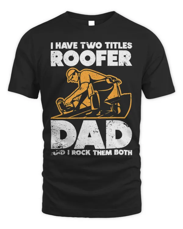 Roofer Funny Retro Roofing Roof Equipment Job Repair52