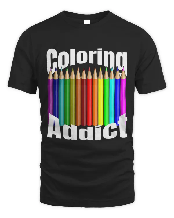 Coloring Addict Color Pencils Adult Fun Creative Crayons Men